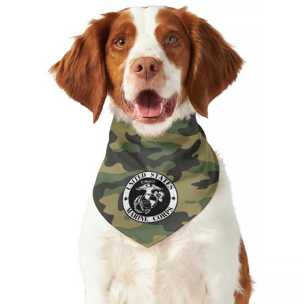 USMC Camo Dog Bandana