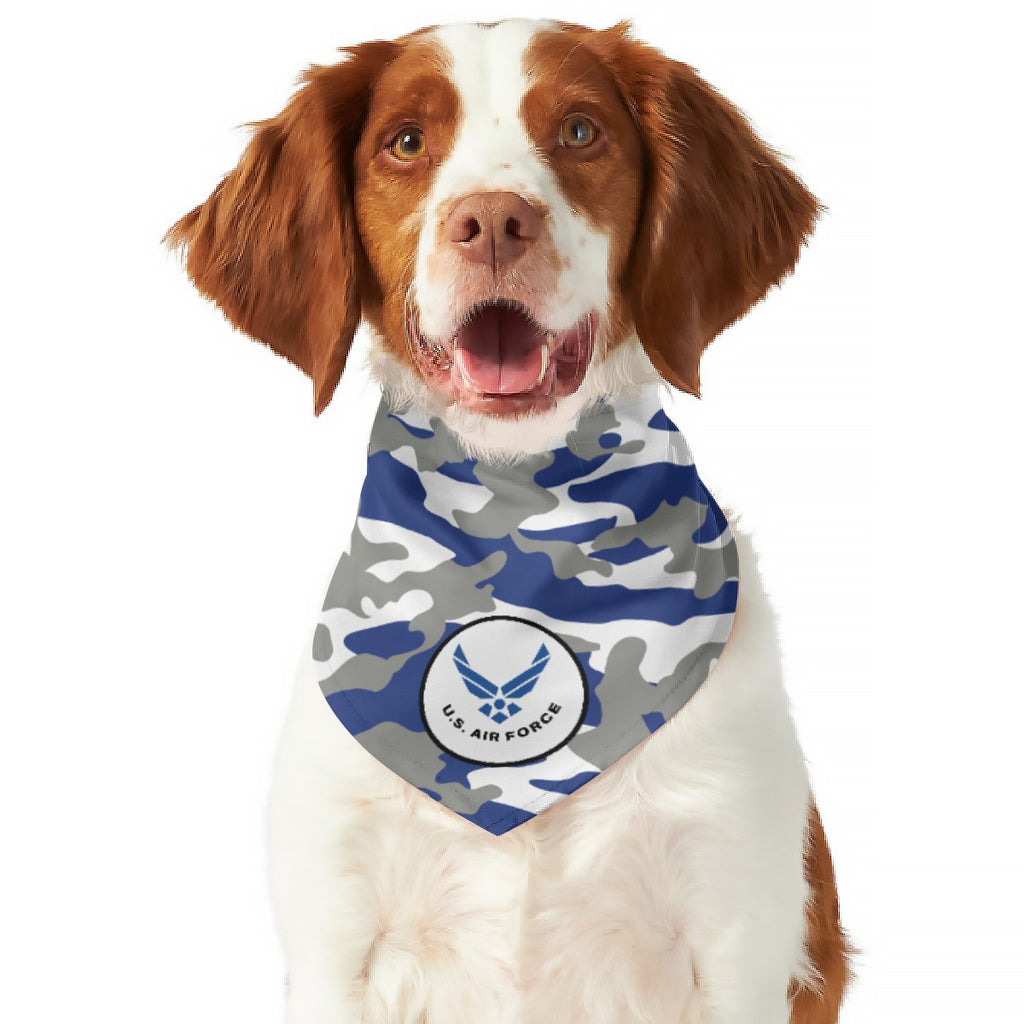 Air Force Camo Dog Bandana