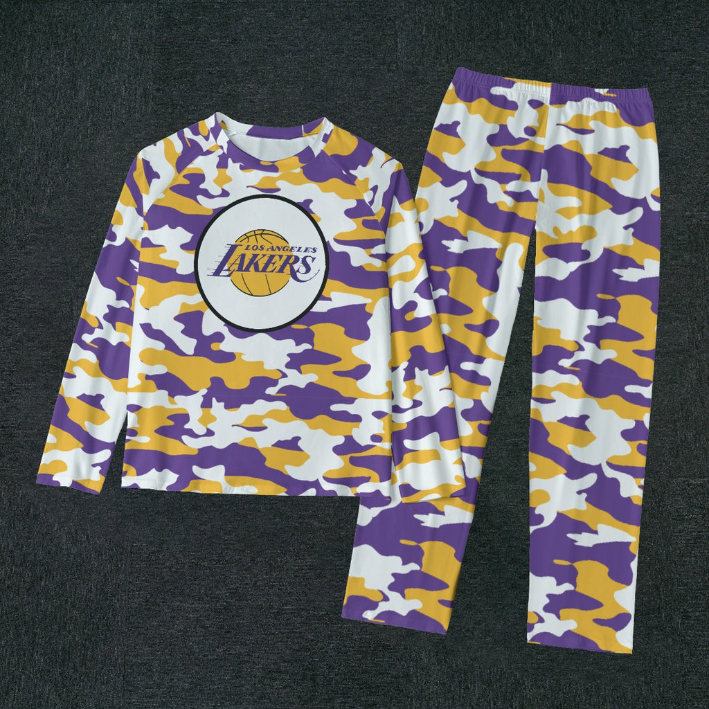 Lakers Camo Pajamas