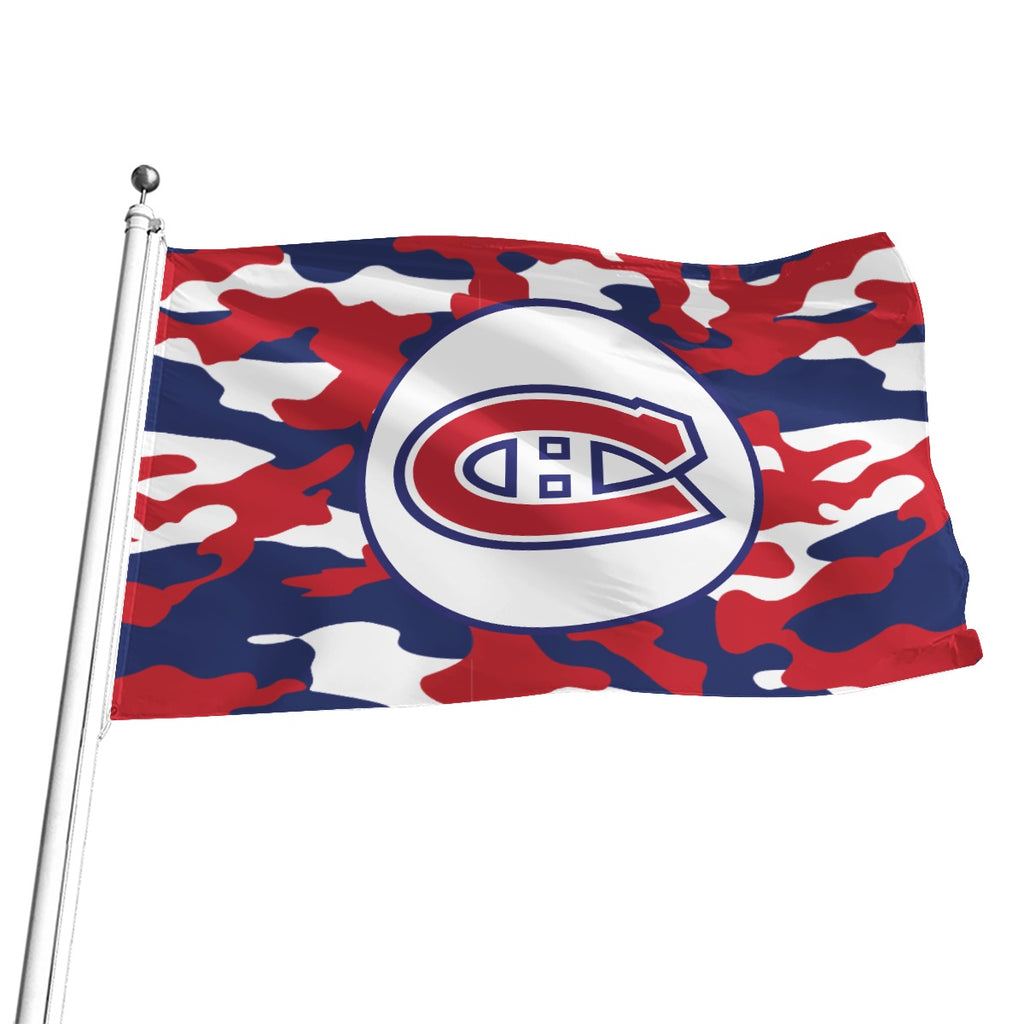 Montreal Canadiens Camo Flag