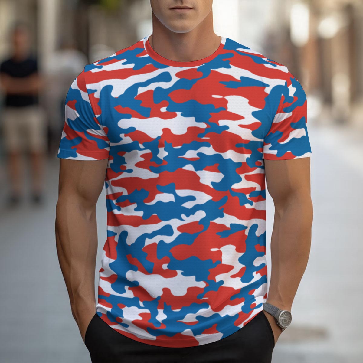 Patriotic Camo T-Shirt (unisex)