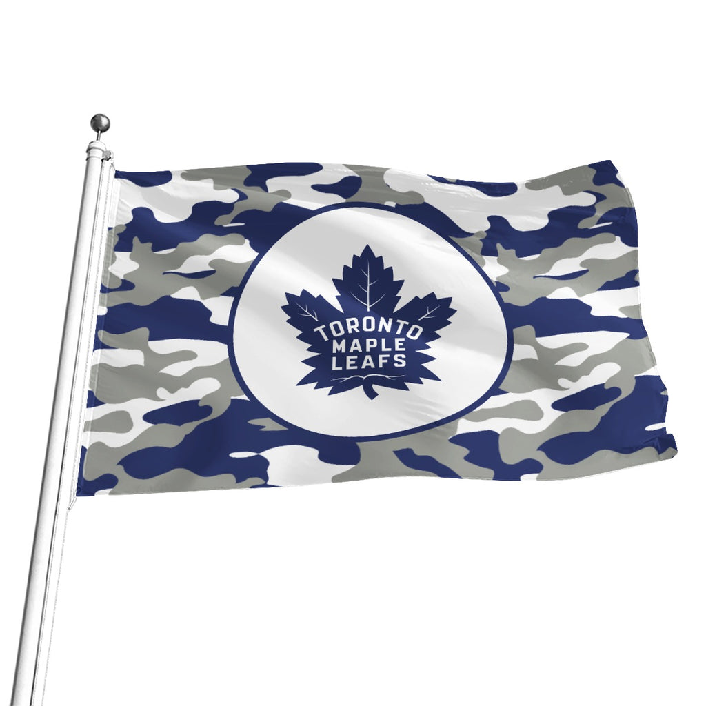 Toronto Maple Leafs Camo Flag