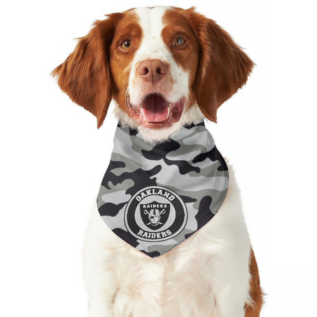 Raiders Camo Dog Bandana