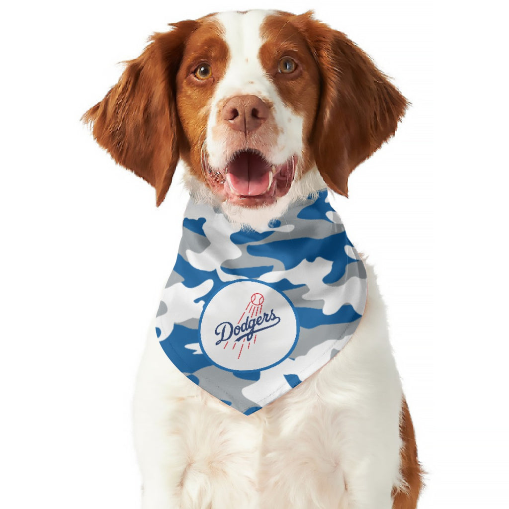 Dodgers Camo Dog Scarf