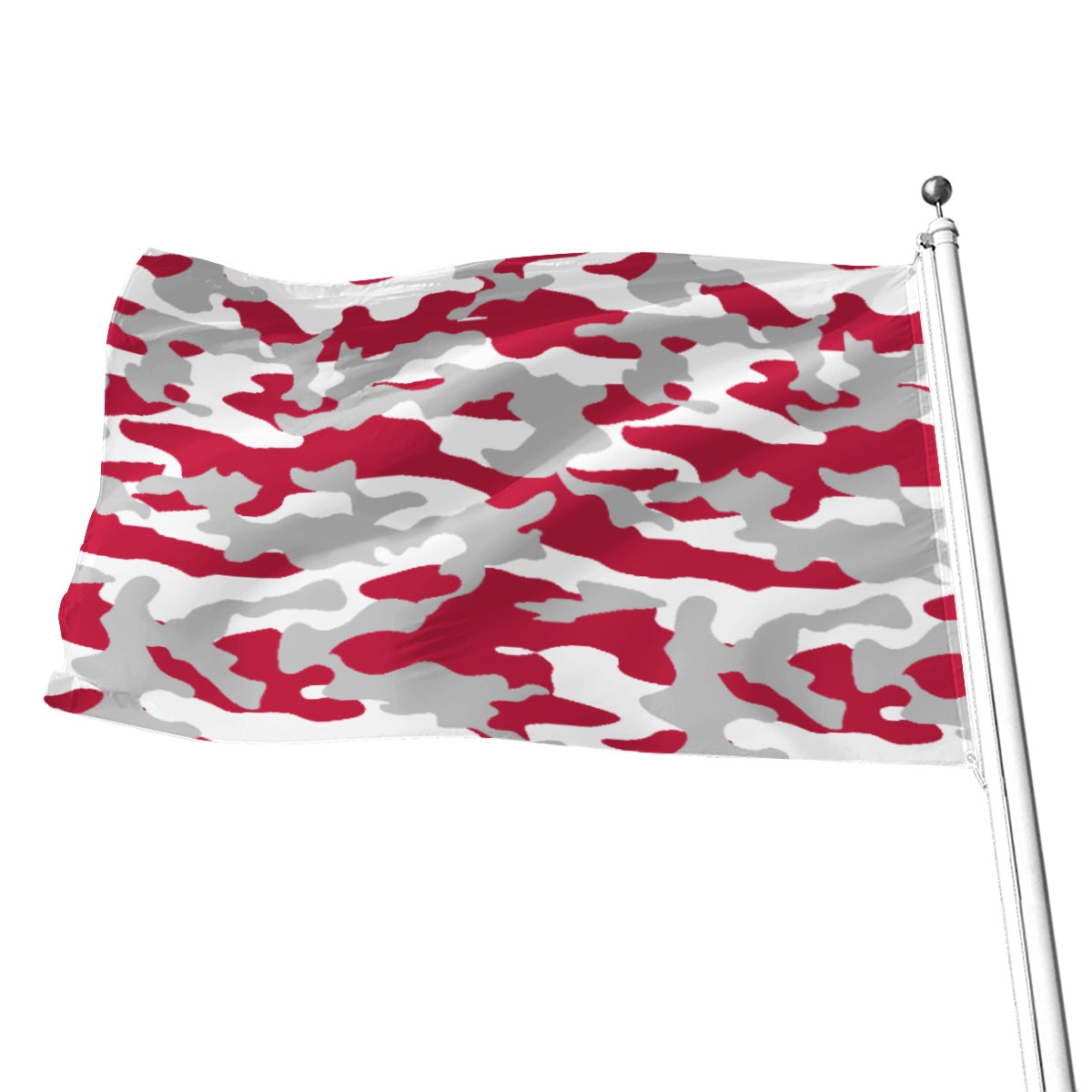 Alabama Crimson Tide Camo Flag