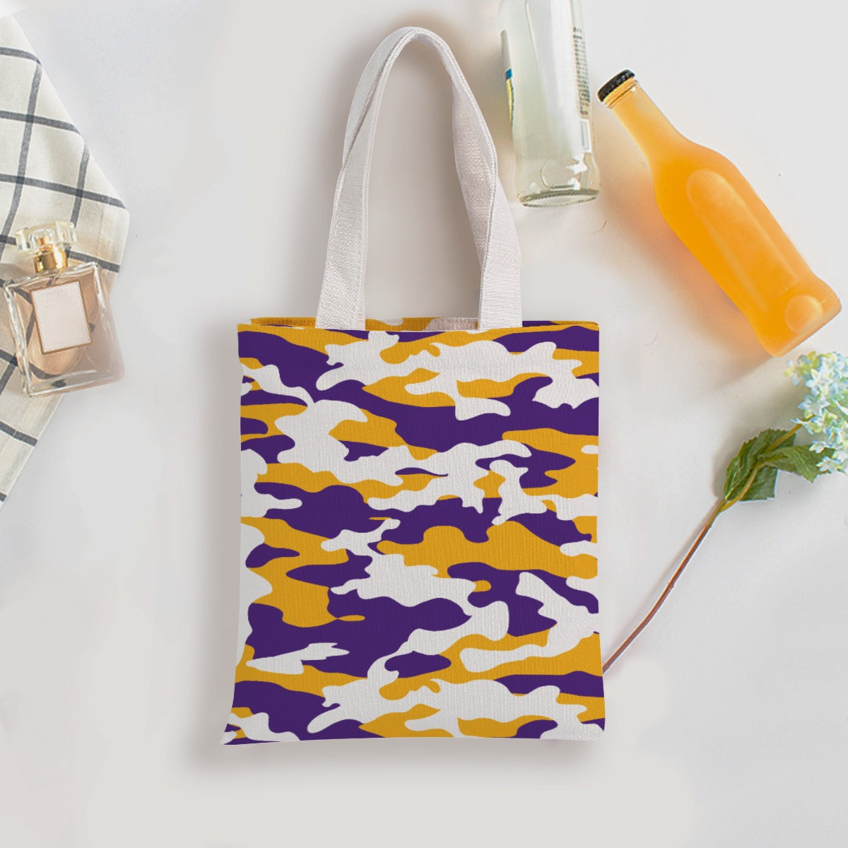Lakers Camo Tote Bag