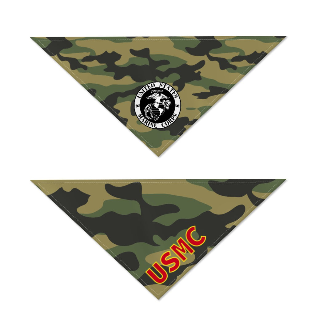 USMC Camo Dog Bandana