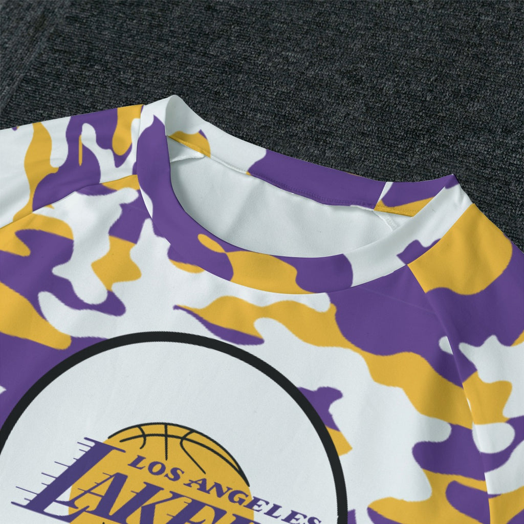 Lakers Camo Pajamas