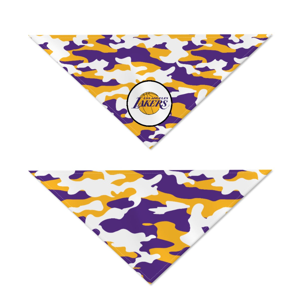 Lakers Camo Dog Bandana