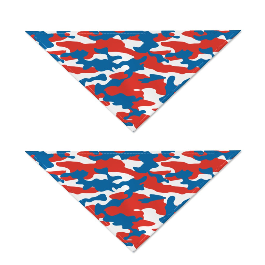 Patriotic Camo Dog Bandana