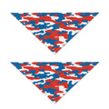 Patriotic Camo Dog Bandana