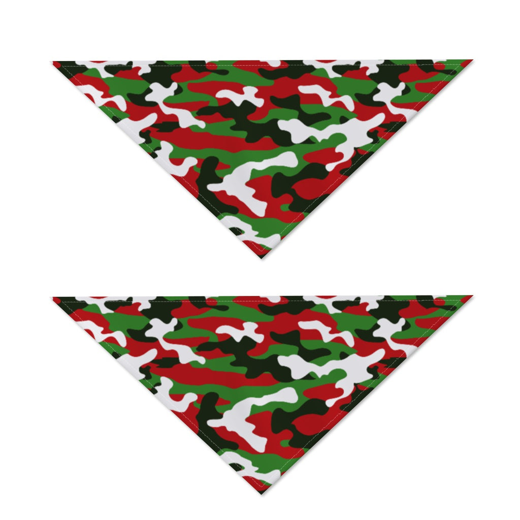 Christmas Camo Dog Bandana