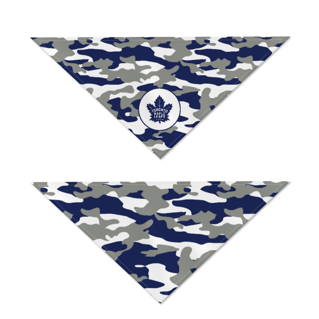 Toronto Maple Leafs Camo Dog Bandana