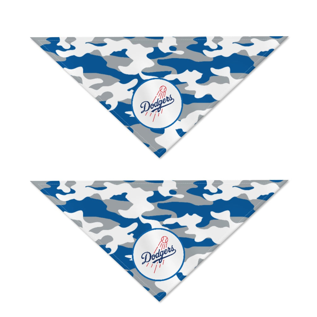 Dodgers Camo Dog Scarf