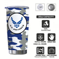 Air Force Camo Tumbler