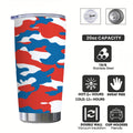 Patriotic Camo Tumbler